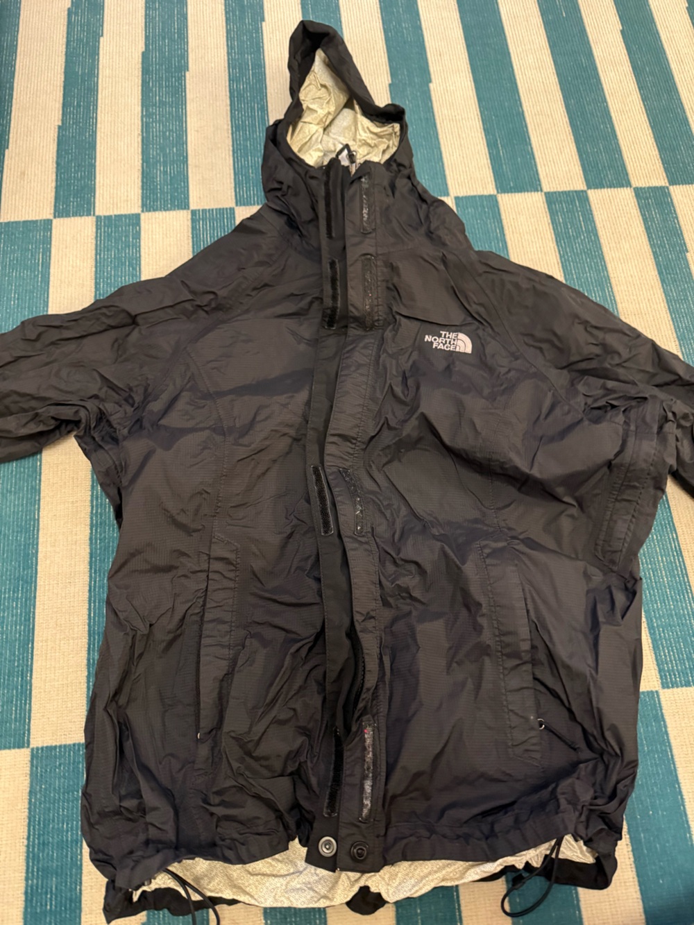 The North Face Women’s Black Raincoat with Hood
